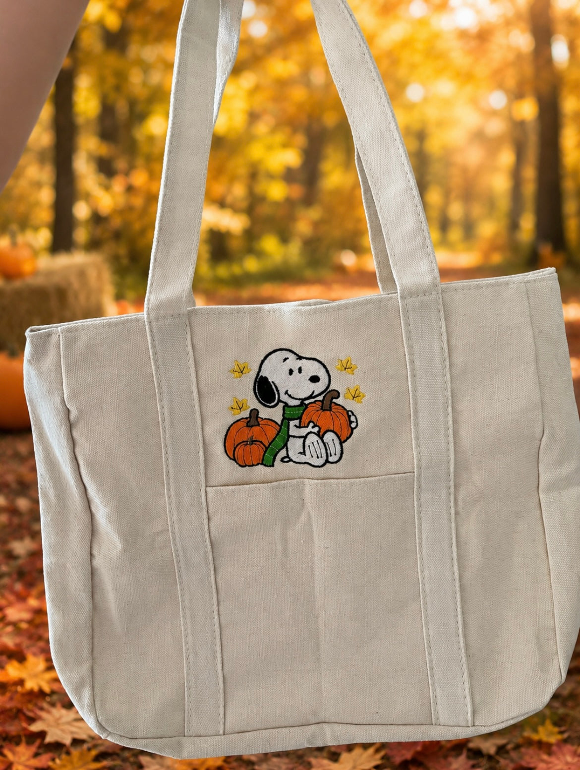 Snoopy Fall Tote Bag