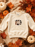 Fall Girly Embroidered Crewneck